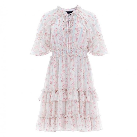 Needle & Thread Molly Blossom Mini Dress Multi - Picture 2 of 7